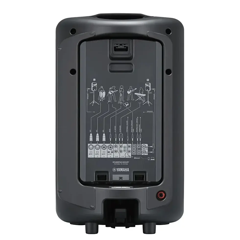 Thumbnail: YAMAHA STAGEPAS 600BT 680-WATT PORTABLE PA SYSTEM