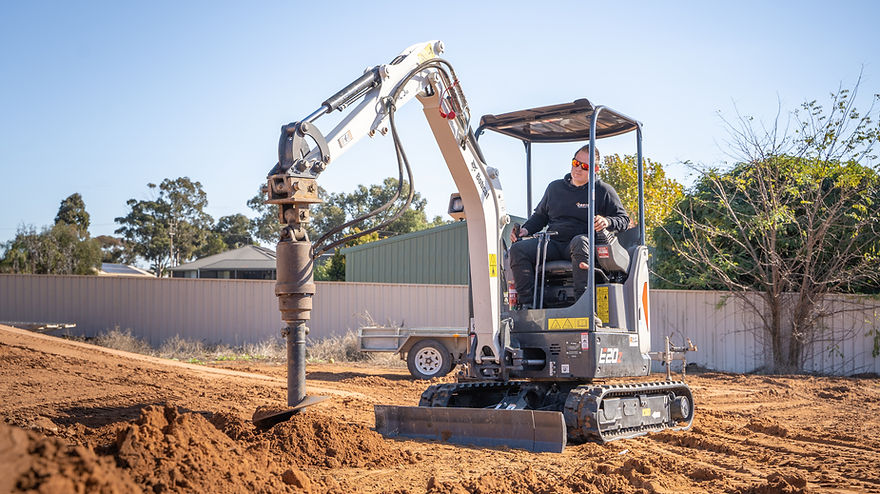 Excavator hire murray bridge