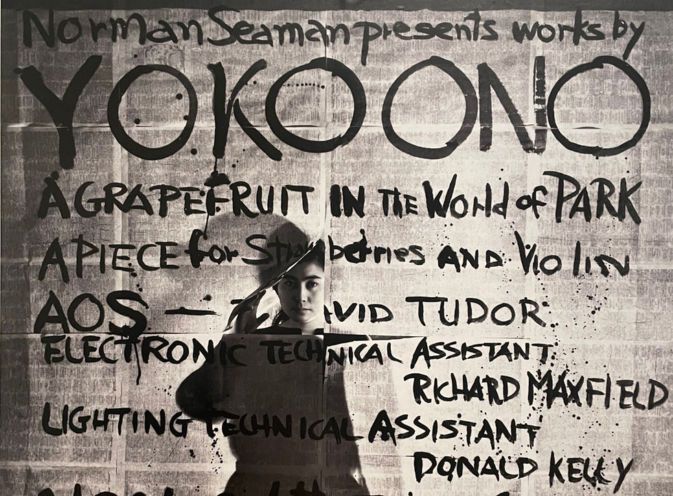 Yoko Ono: Your Prescriptive Muse