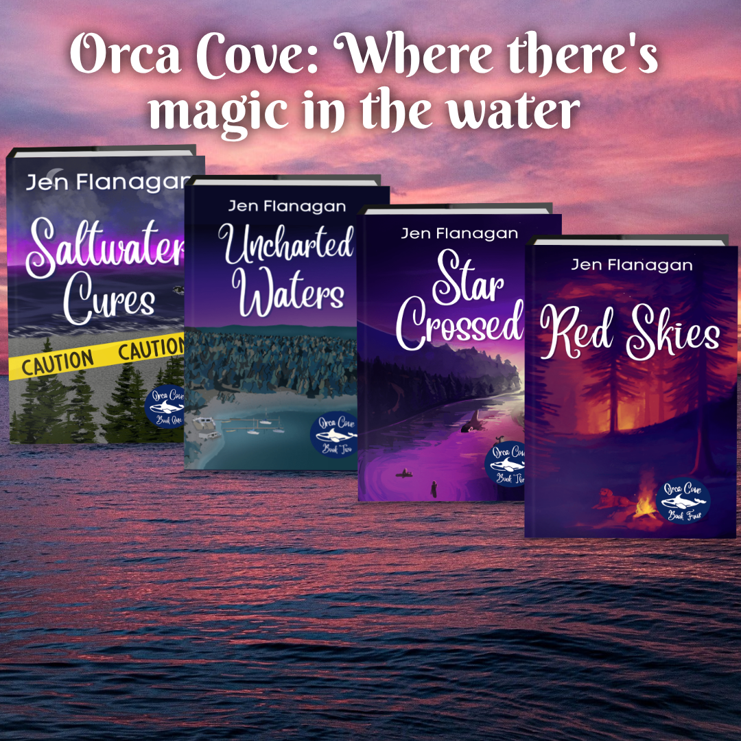 Orca Cove Signed Paperback Book Bundles (Books 1-4)
