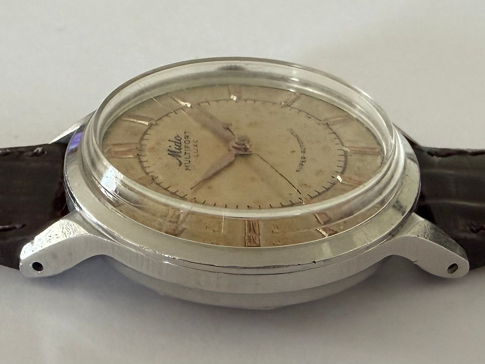 Miniatura: Mido Multifort Automático Bumper Caliber 917 Antigo Para Conserto e Reparos