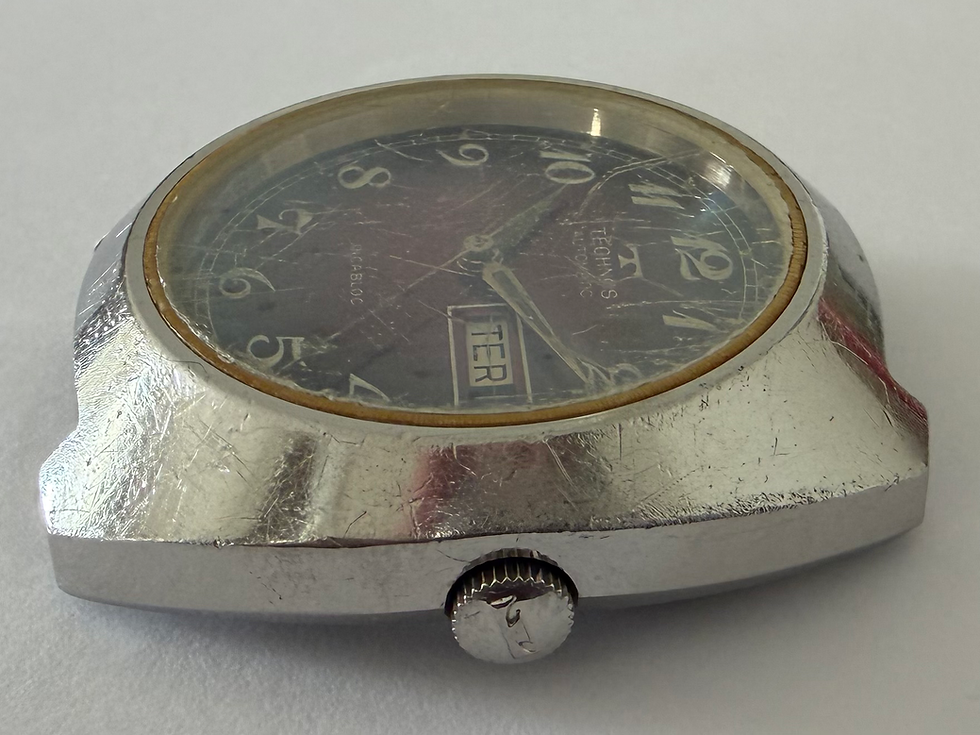 Miniatura: Technos Automático Day-Date ETA 2789 Antigo 