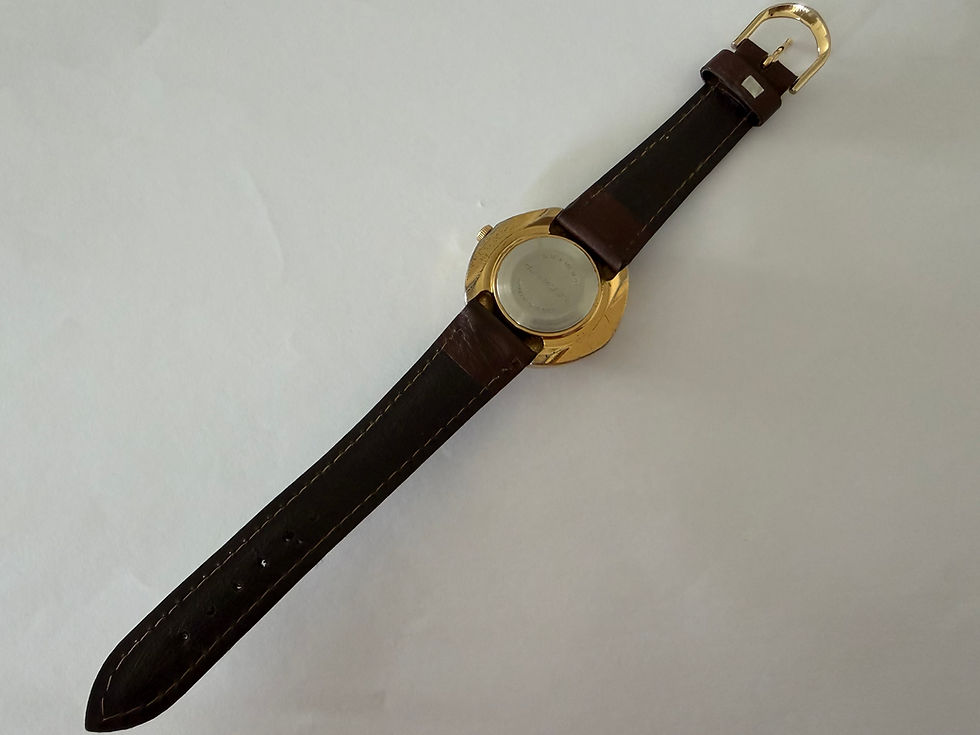 Miniatura: Timex Marlin Date à Corda Antigo 