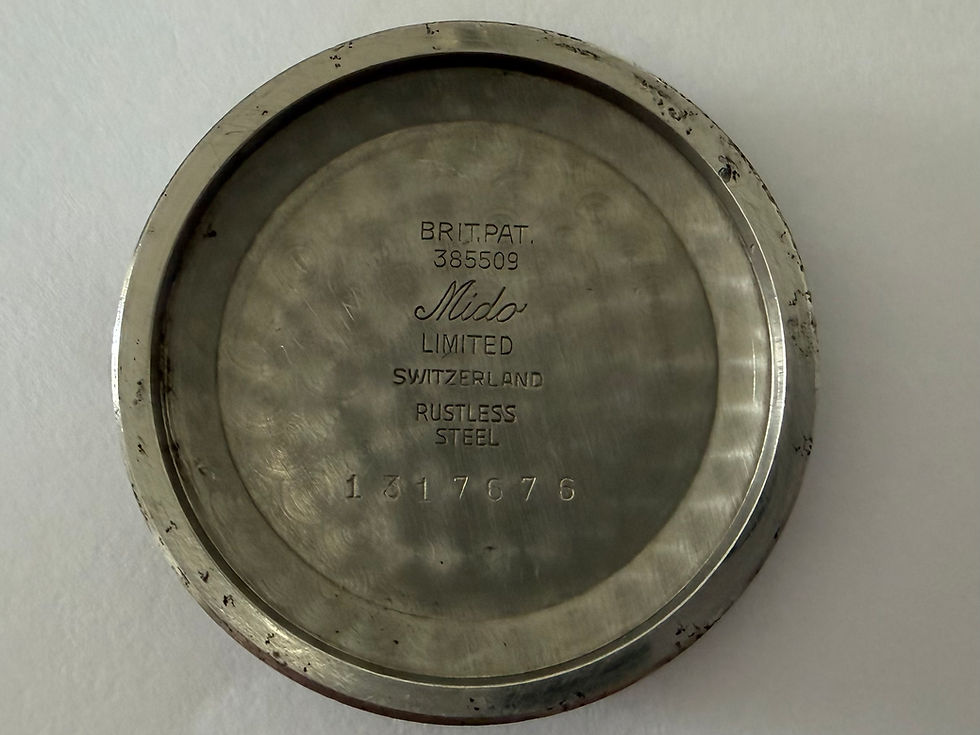 Miniatura: Mido Multifort Automático Bumper Caliber 917 Antigo Para Conserto e Reparos