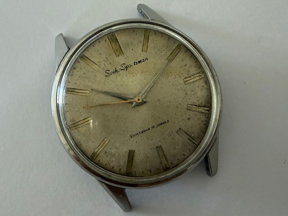 Miniatura: Seiko Sportsman Automático Antigo Para Conserto e Reparos 