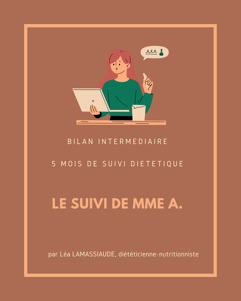 Partage de suivi : le suivi de Mme A.