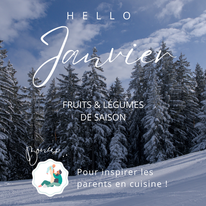  Nouveau concept des calendriers des fruits et légumes de saison 