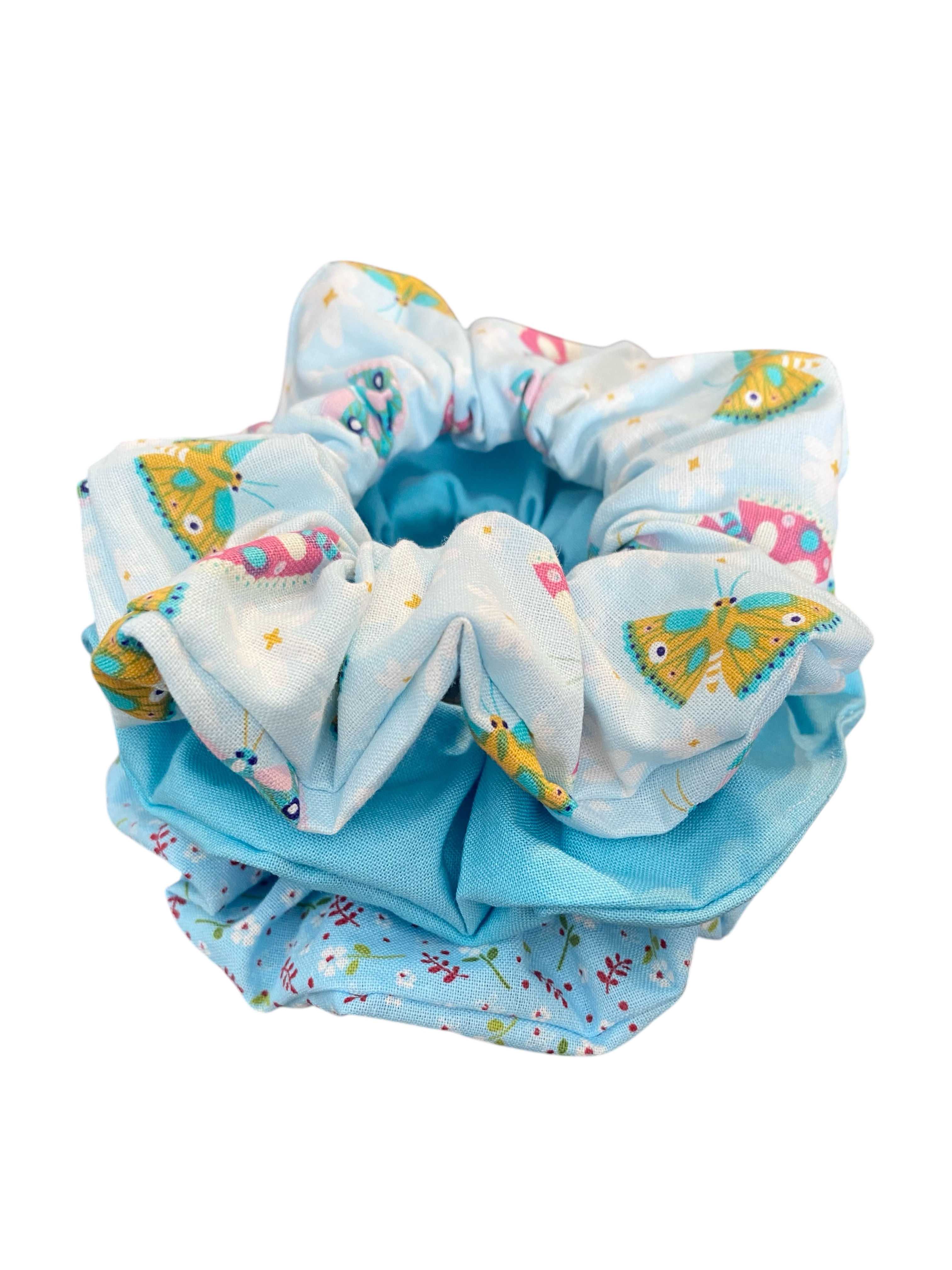 In the Meadow- Regular Scrunchie 🦋🌺☀️