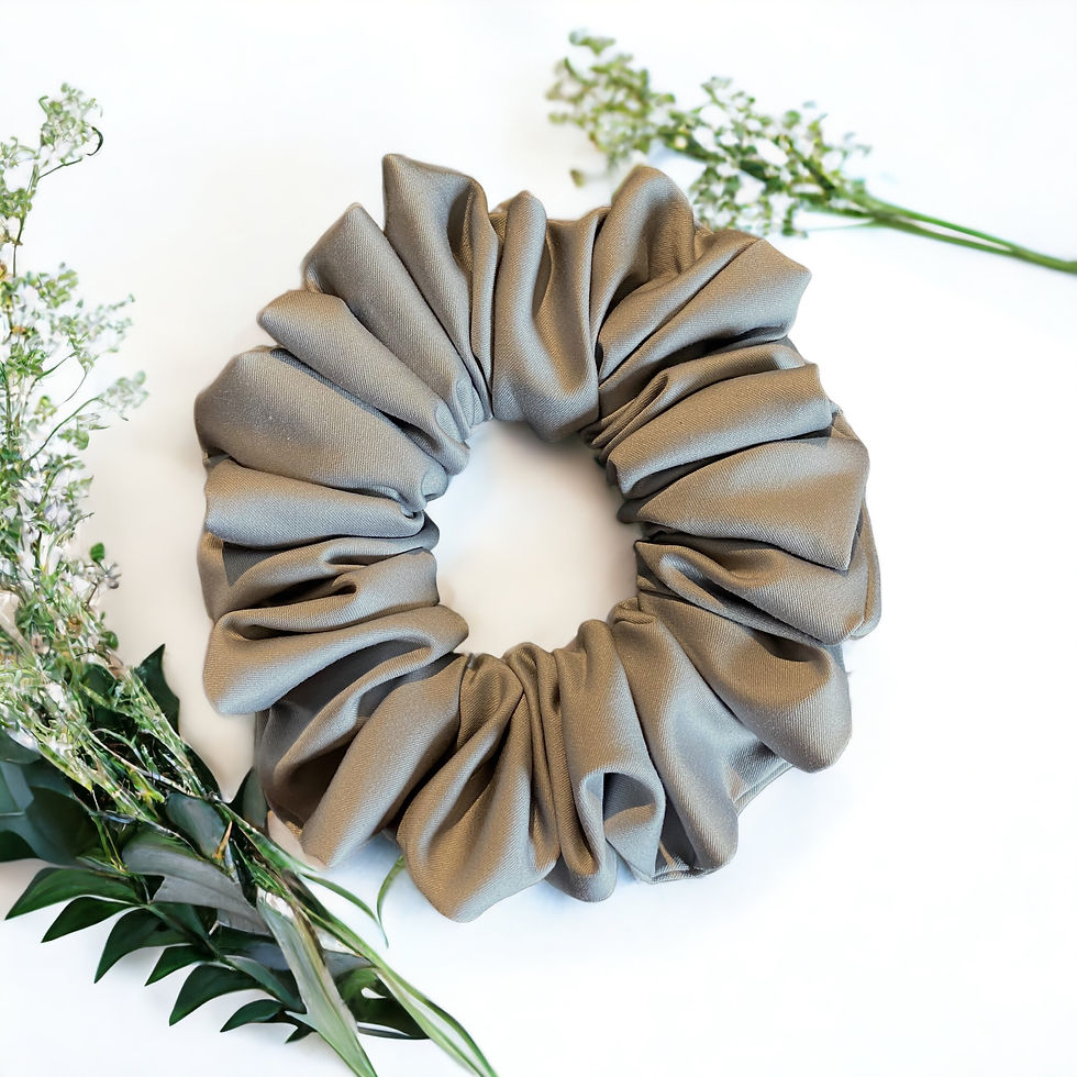 Smokey Grey - XL Scrunchie