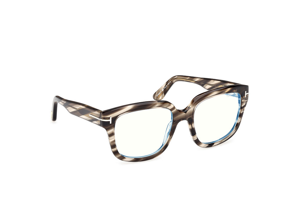 Thumbnail: Tom Ford FT6094-B_056 Square Optical Frame – Coloured Havana