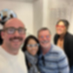 Boardwalk Optical team and guests at a previous trunk show event.