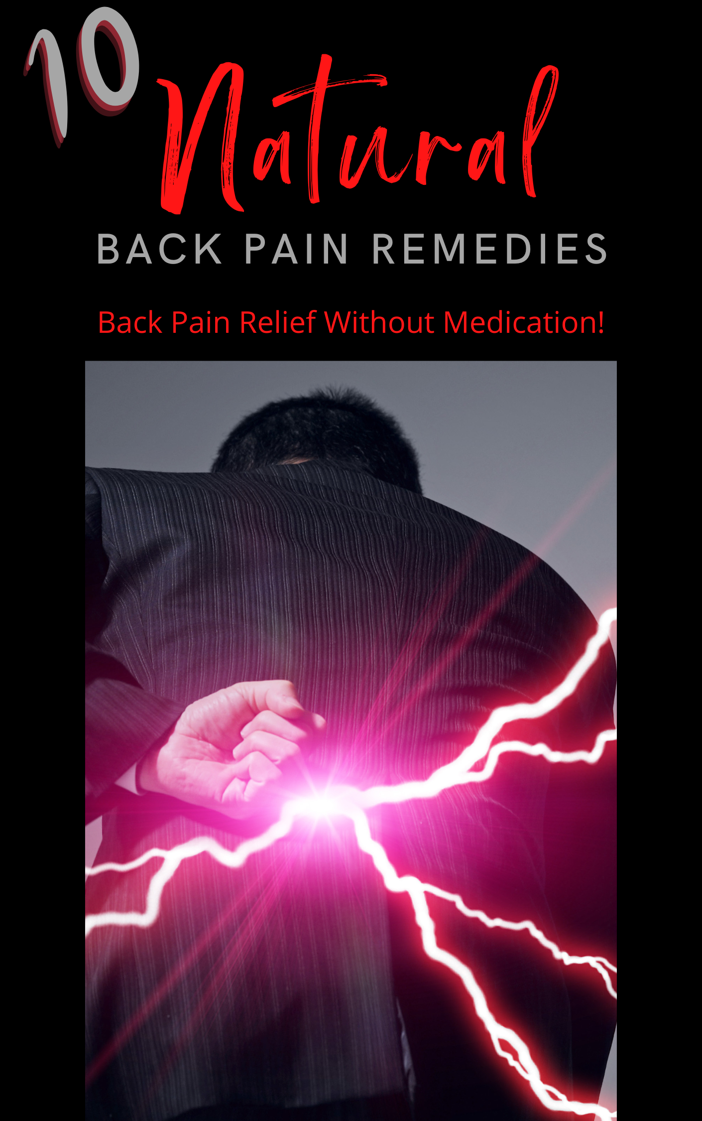 EBOOK - 10 NATURAL BACK PAIN REMEDIES