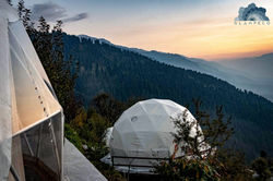 Glampeco geodesic domes