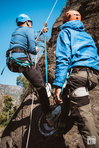 rock climbing rope courses mountaineering techincal skills