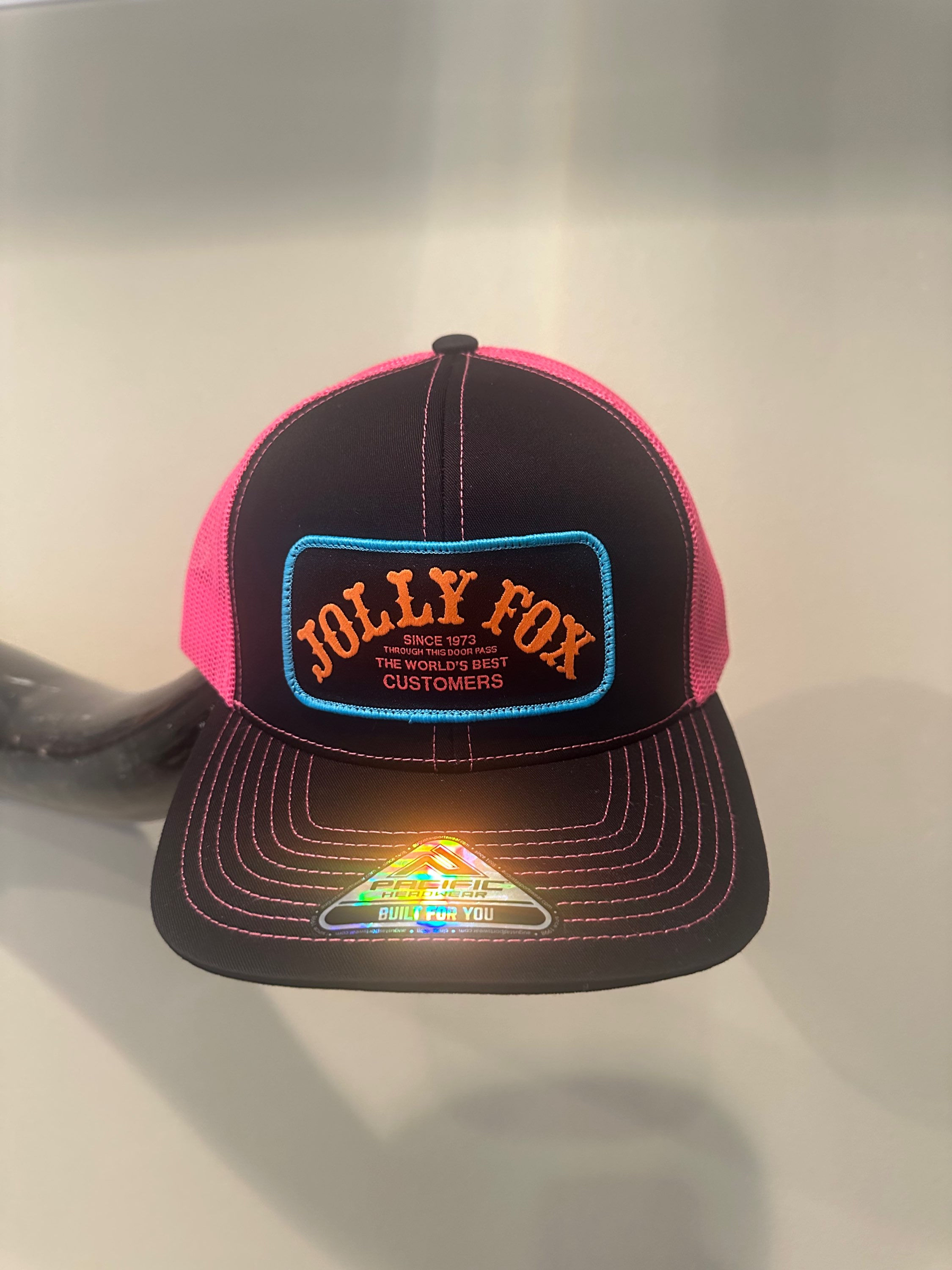 Jolly Fox Patch, Red Dirt Hat co. 6 panel hat
