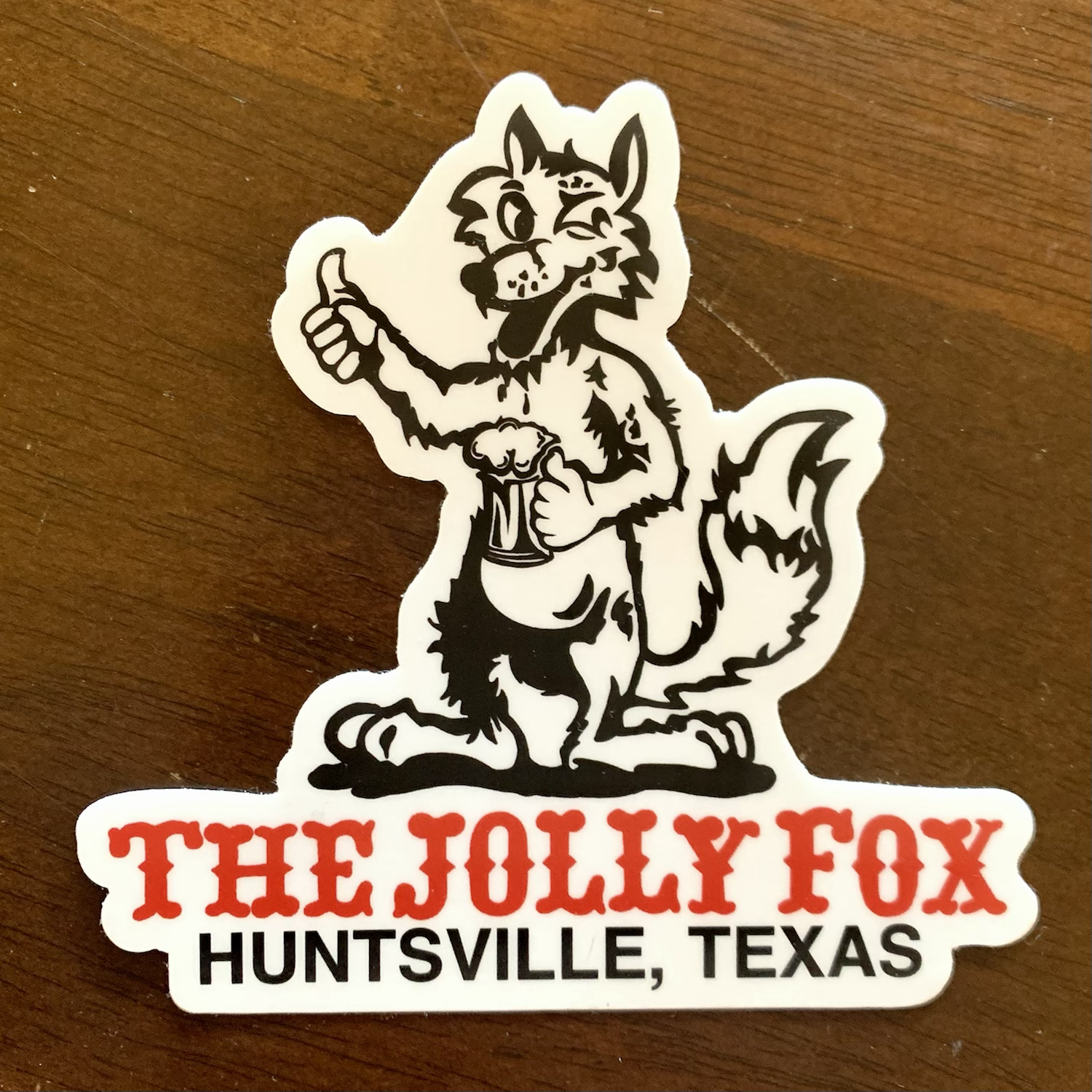 Party Fox Stickers 3”