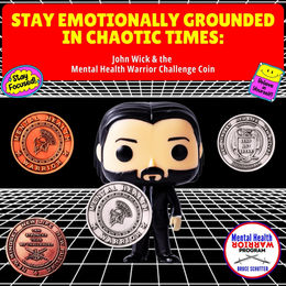 Stay Emotionally Grounded in Chaotic Times: John Wick & the Mental Health Warrior Challenge Coin