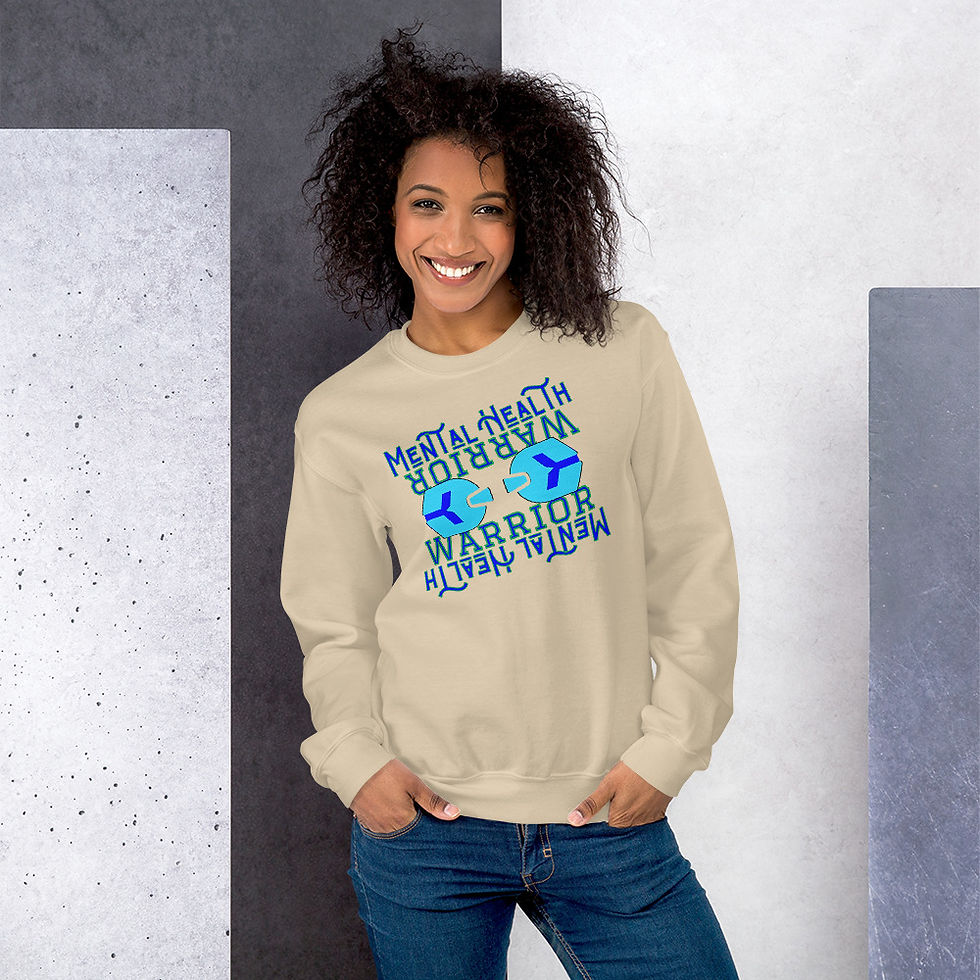 Thumbnail: Mental Health Warrior Sweatshirt | Unisex | (HV20)