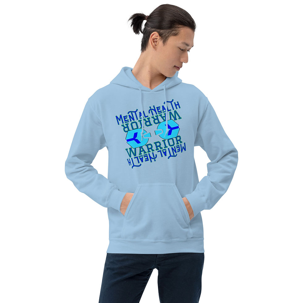 Thumbnail: Mental Health Warrior Hoodie | Unisex | (HV20)