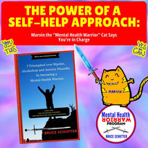 The Power of a Self-Help Approach: Marvin the "Mental Health Warrior" Cat Says You’re in Charge