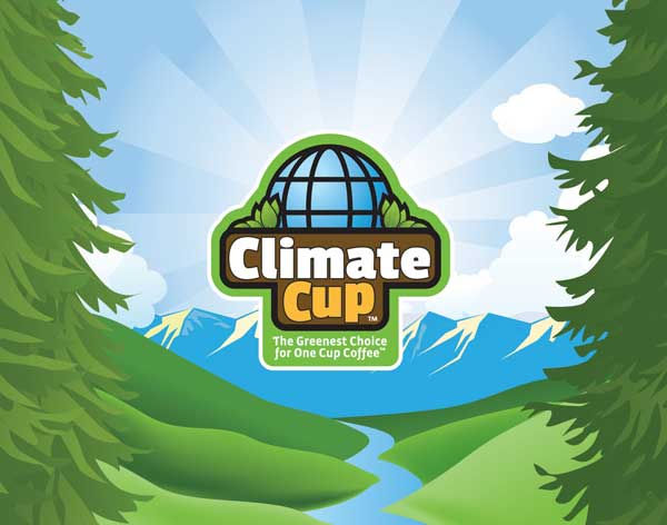 Climate Cup Branding by KAPOW Creative