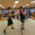 Snapping those punches tonight at the #boxinggym #boxing #sweat #fitness #fit #workout #ex