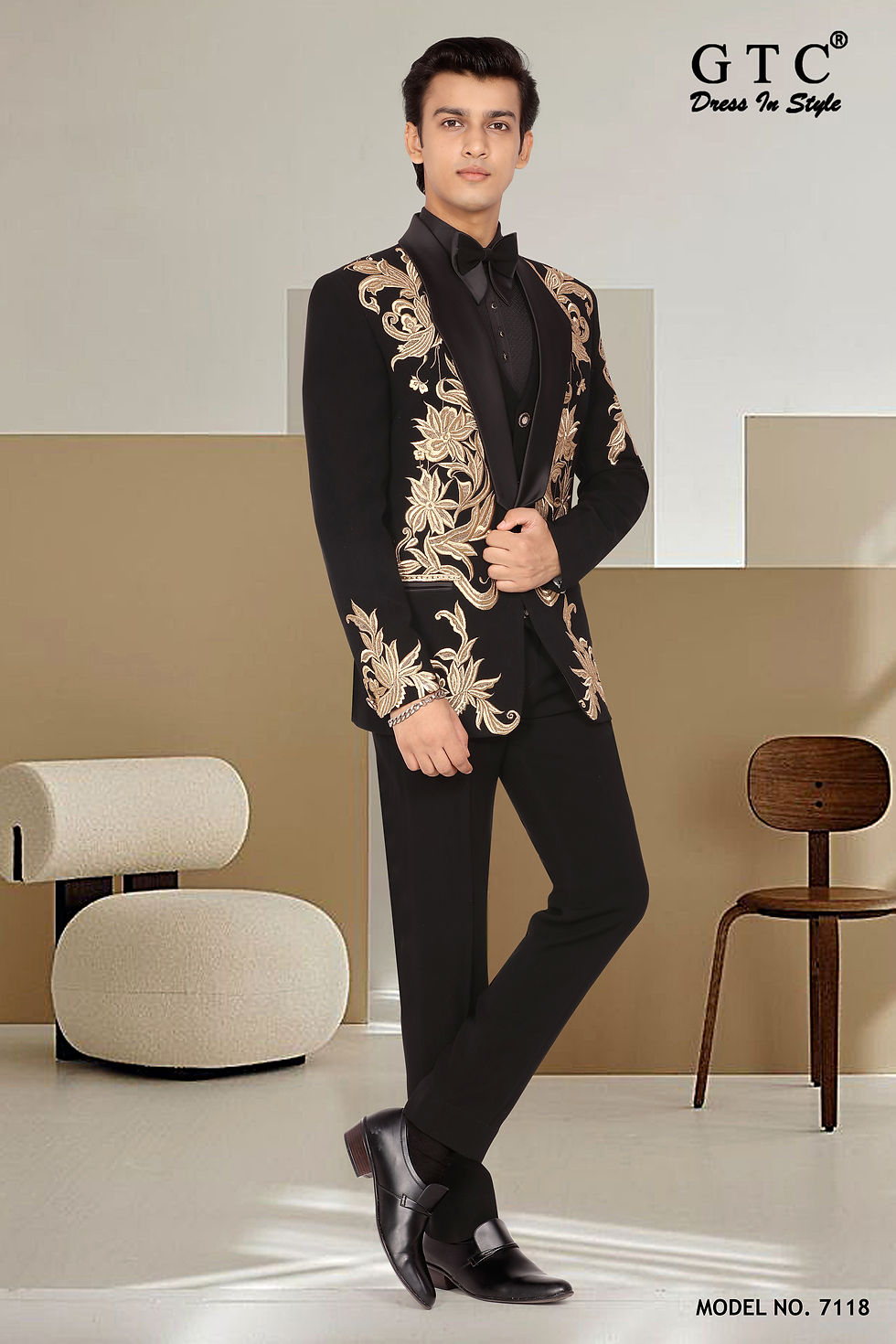 Exclusive Hand Work Suit