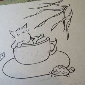 「雨もだいぶやんできました」