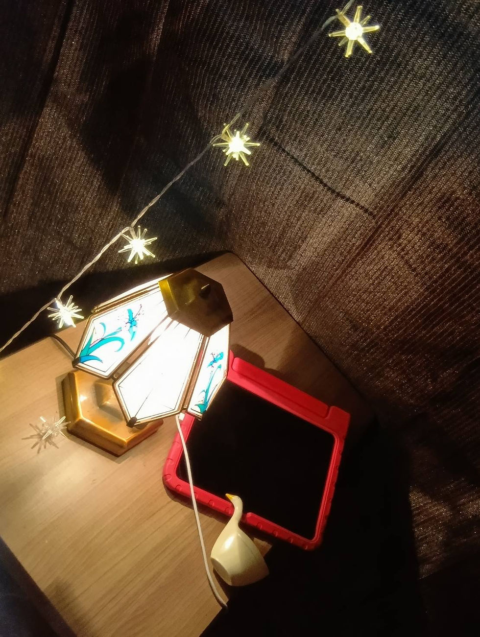「夜の作業場」