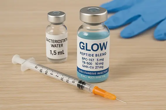 glow peptide vs ghk cu The Peptide: Your Shortcut to Radiant Skin, Energy, and Total Rejuvenation custom-badge-1
