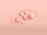 ピンクの抽象画バブル