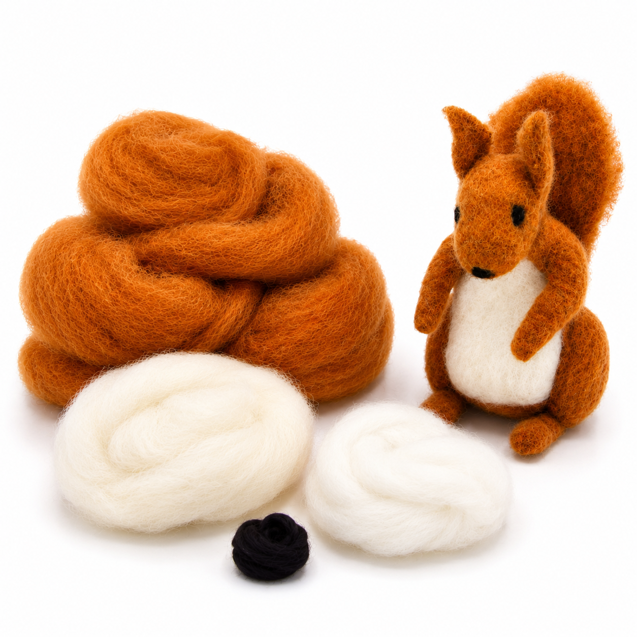 Woodland Squirrel Wool Refill Pack