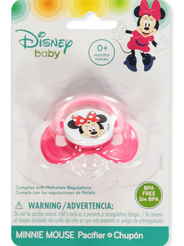 Minnie Pacifier Disney Baby Minnie Mouse Pacifier | Little Laughs