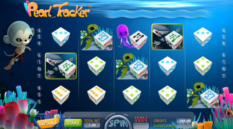 Blog LuckyGames.be - Gaming1 Pearl Tracker Dice Slot Review