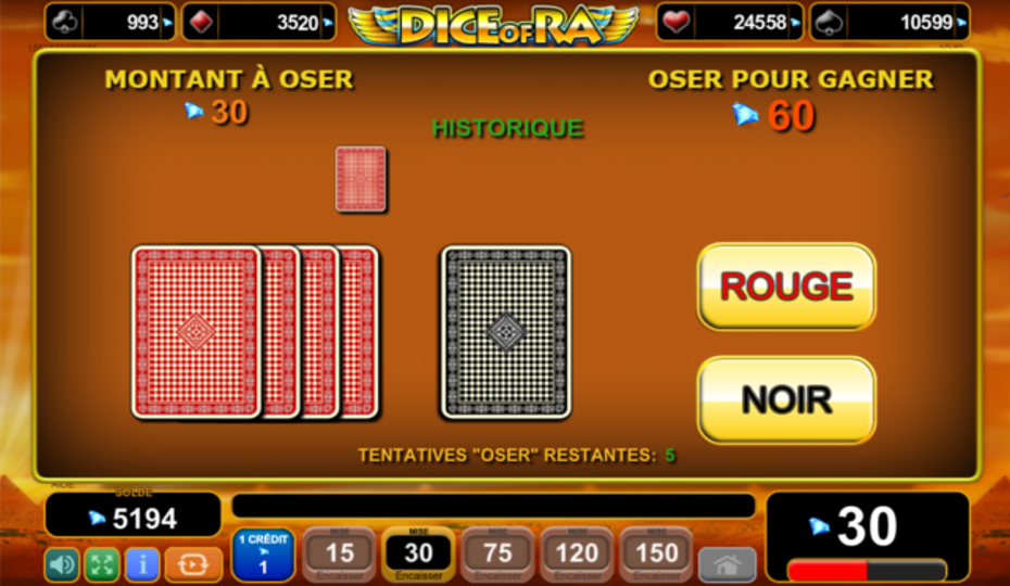 Blog LuckyGames.be - EGT Dice of Ra Dice Slot Review