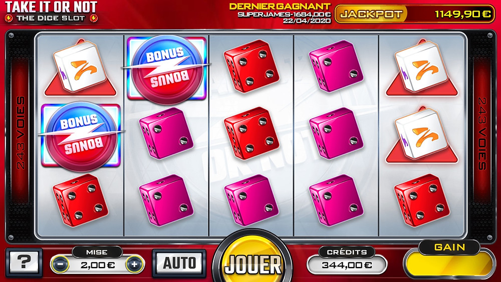 Blog LuckyGames.be - Gaming1 Take It Or Not Slot Game Review