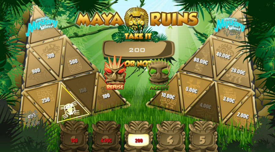 Blog LuckyGames.be - Gaming1 Maya Ruins Dice Game Review