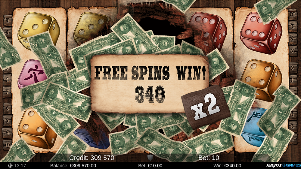 Blog LuckyGames.be - Kajot Wanted Dice Slot