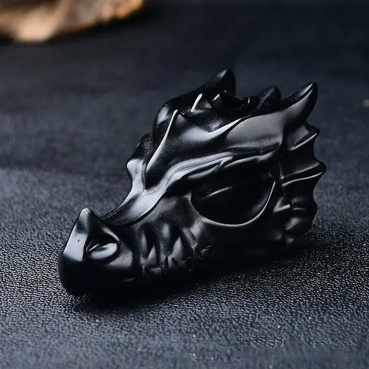 Thumbnail: Dragon Skull - Obsidian