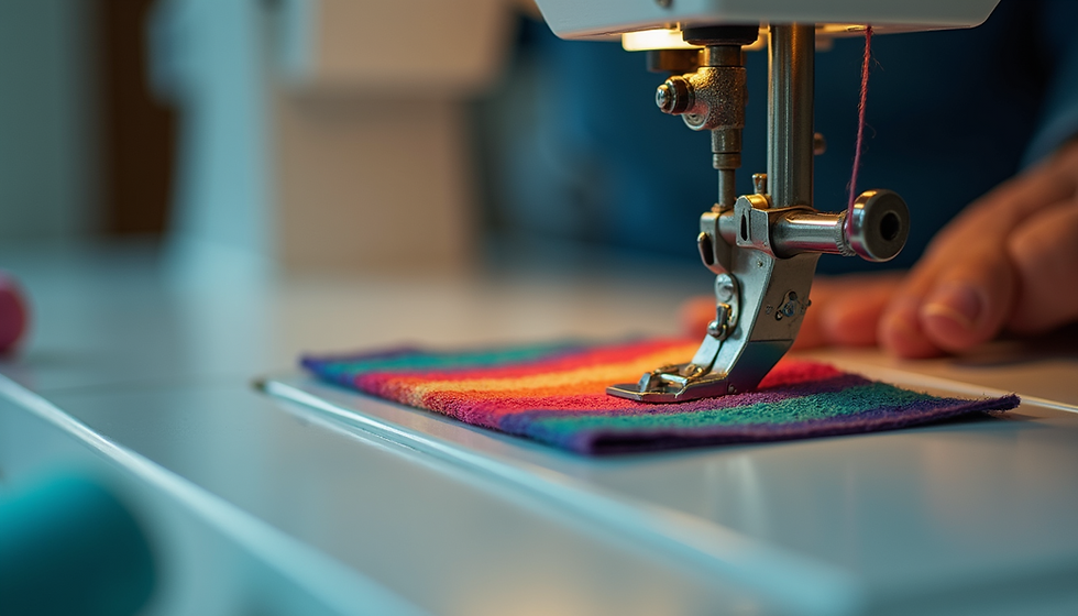 Hand-Guided Machine Quilting