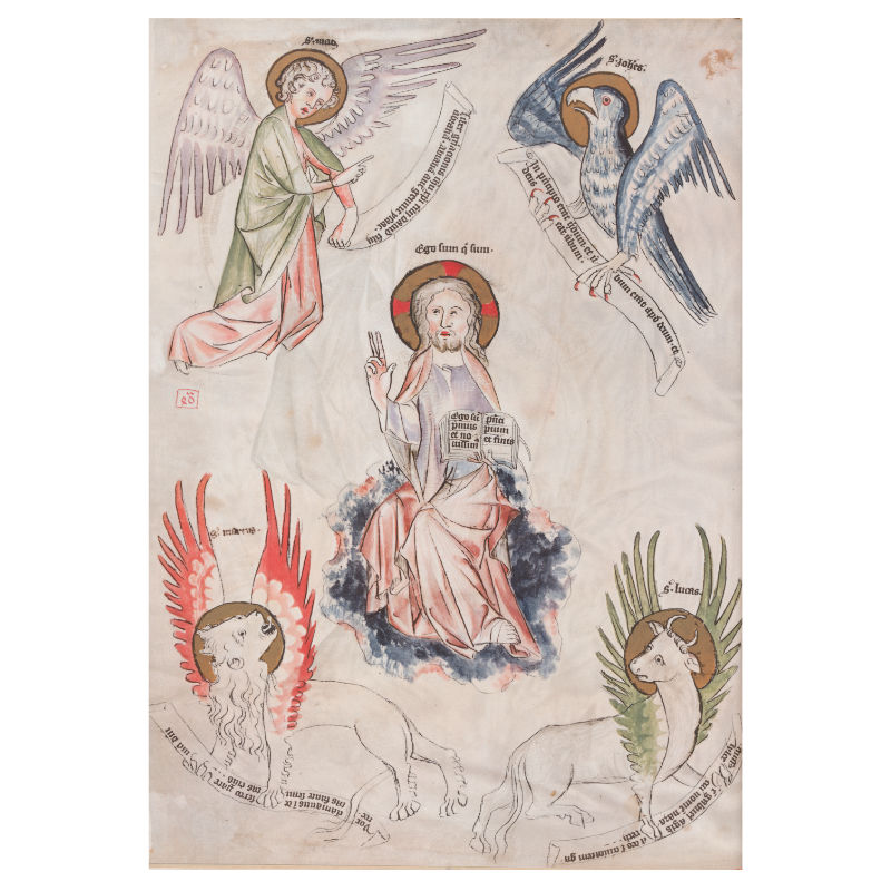 Miniaturbild: Vorzugsausgabe Biblia Pauperum. Apocalypsis