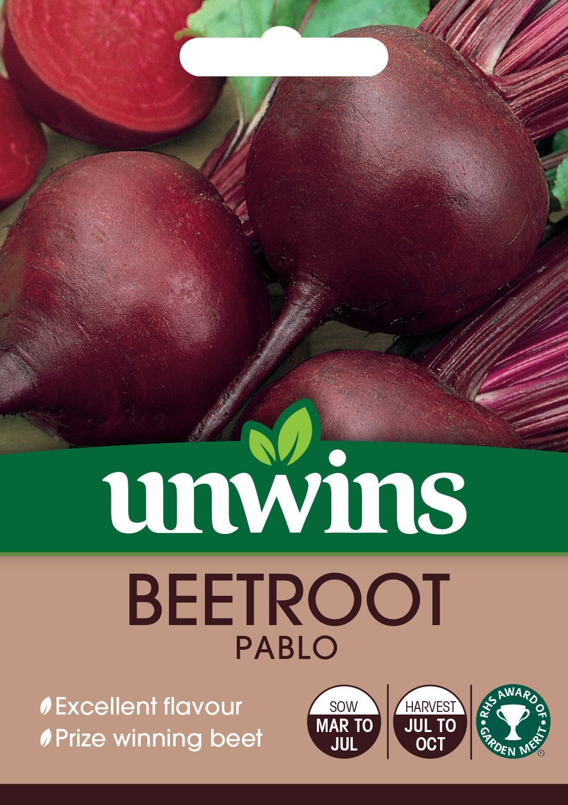 Unwins Beetroot Pablo - Approx 200 Seeds