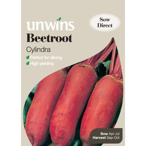 Unwins Beetroot Cylindra - Approx 300 Seeds