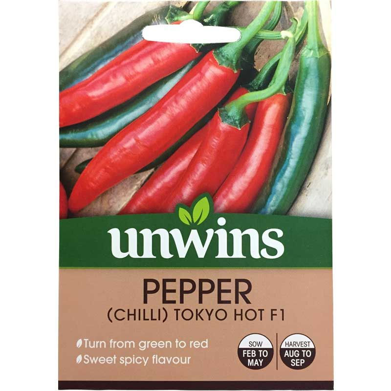 Pepper (Chilli) Tokyo Hot F1 (Unwins)