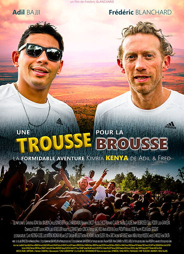 Affiche du film une trousse pour la brousse avec adil et fred