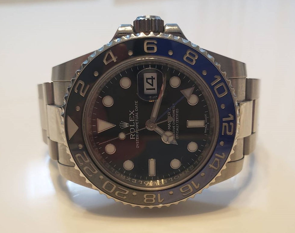 サムネイル： ROLEX　ロレックス　GMTマスター２　青黒ベゼル