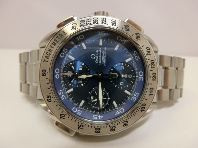 サムネイル： OMEGA　スピードマスター　スプリットセコンド　ブルー