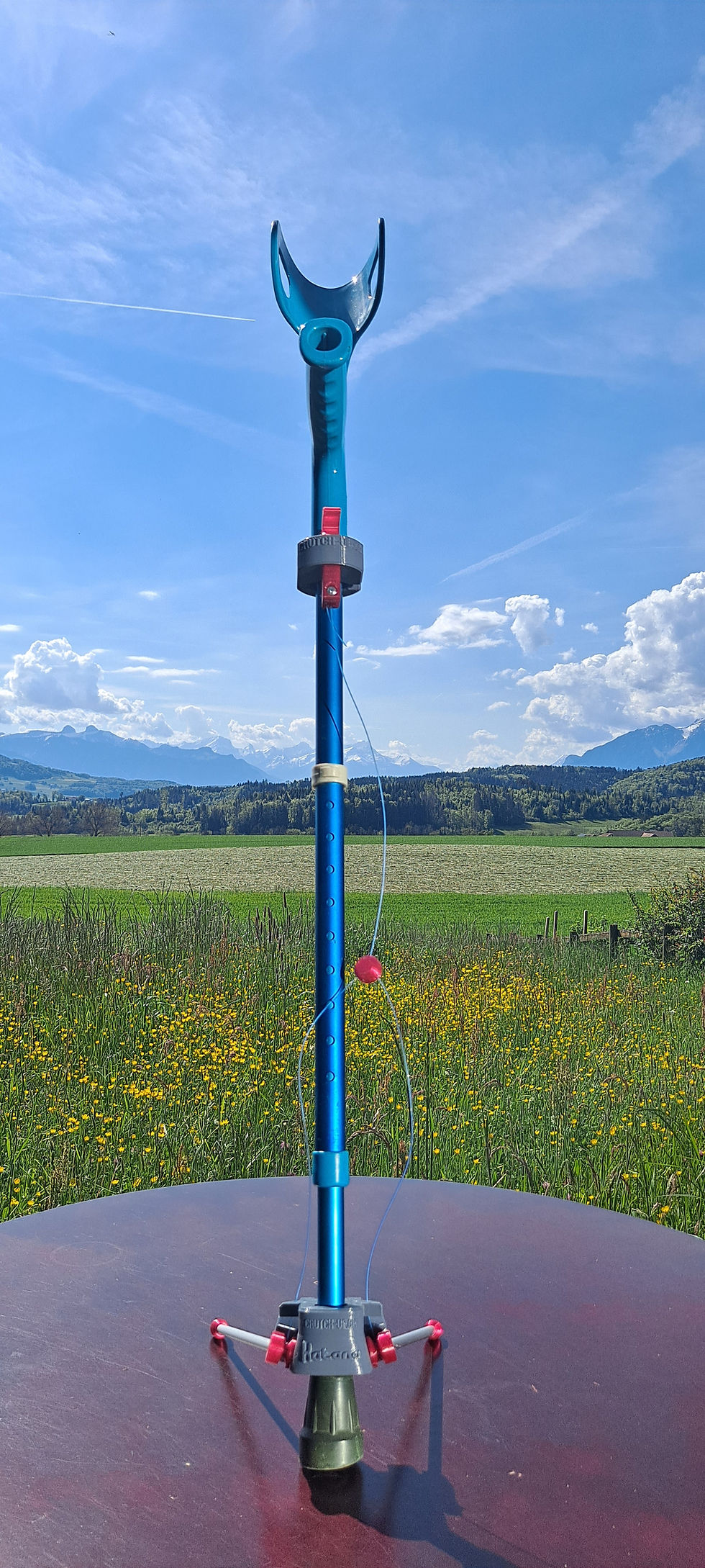 Miniatura: Crutch stand holder from Crutch-up.ch