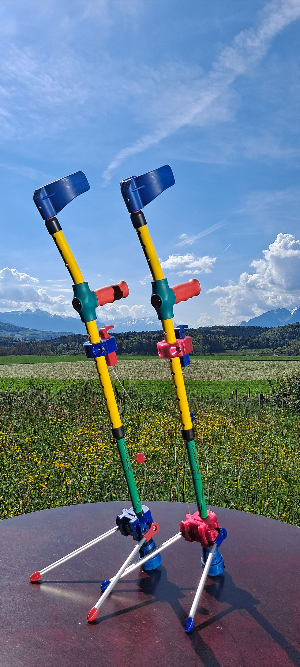 Miniatura: Crutch stand holder from Crutch-up.ch