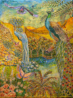Vision of Paradise with Peacock